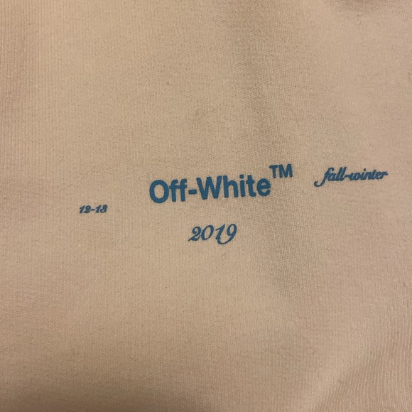 Off-white gradient arrow zip up hoodie - Picture 4 of 5